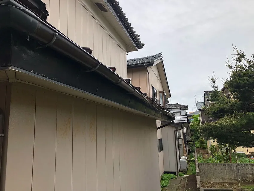 長岡市関原　雨樋修理